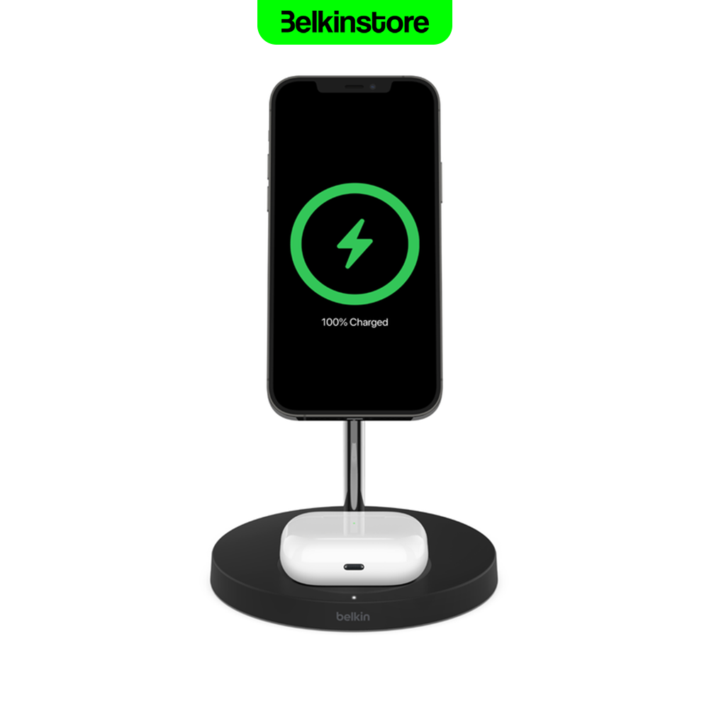 شارژر بی سیم 2در1 بلکین - BoostCharge Pro - مدل WIZ010