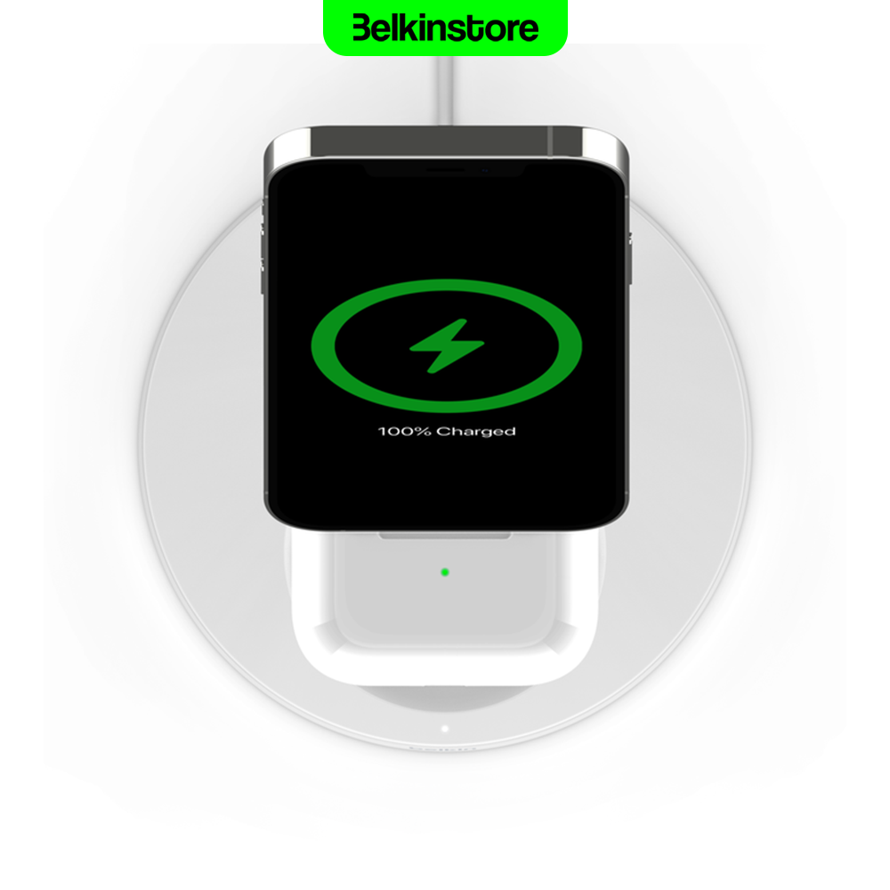 شارژر بی سیم 2در1 بلکین - BoostCharge Pro - مدل WIZ010