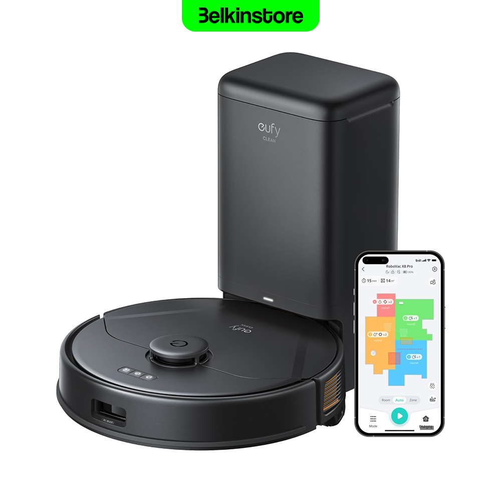 جاروی رباتیک هیبریدی یوفی eufy clean X8 Pro SES Robot Vacuum – مدل T2276